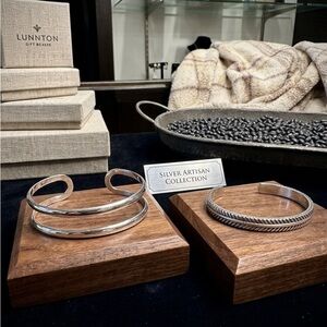 NWT (2) 925 Italian Silver Bracelets For The Price of One!!☝️